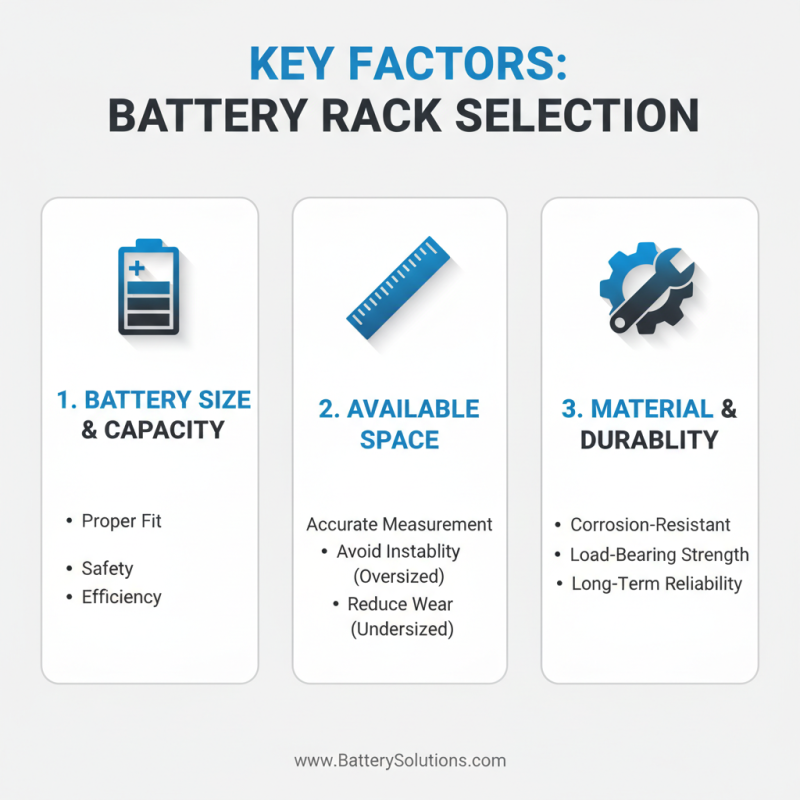 How to Choose the Best Batteries Rack for Your Needs?