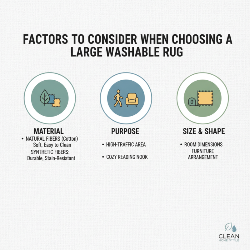 Best Large Washable Rug Options for Your Home Needs?