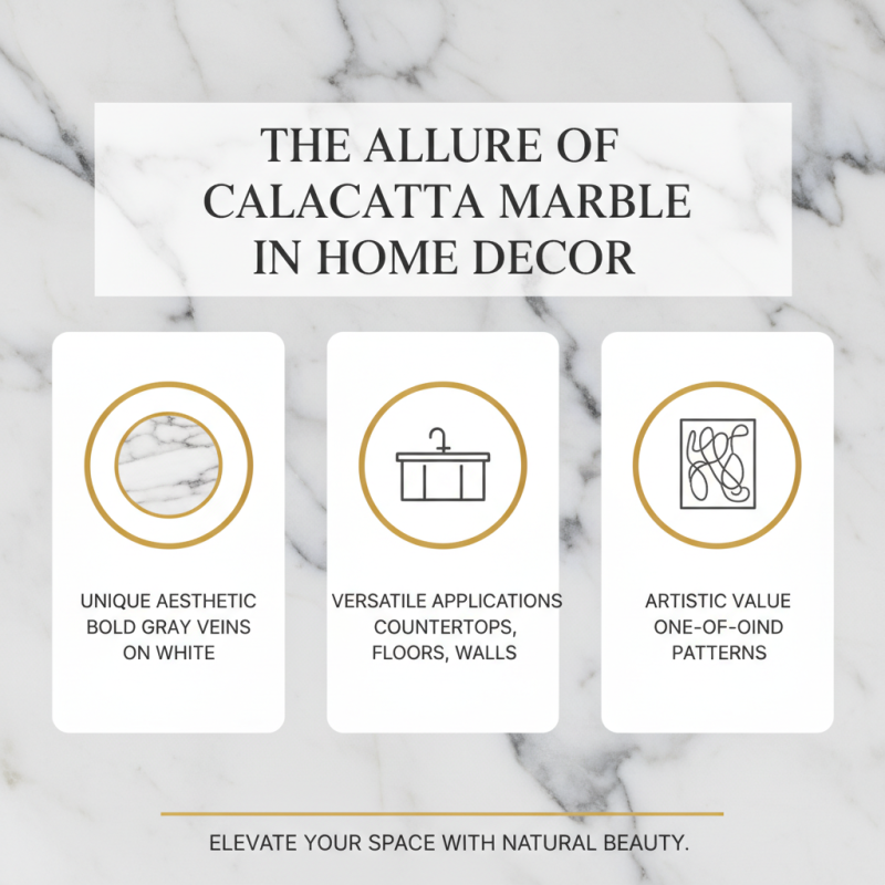 Top 10 Calacatta Marble Designs for Your Home Decor Needs?