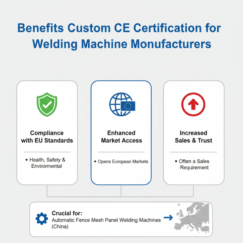 What is Custom CE Certification for Welding Machine Manufacturers?