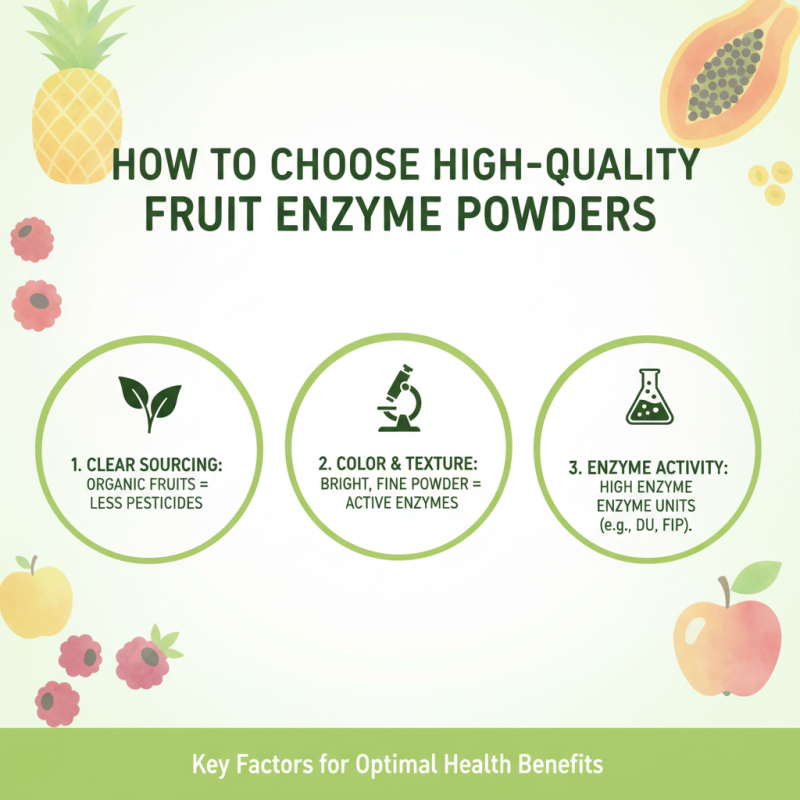 How to Use Fruit Enzyme Powder for Health Benefits?