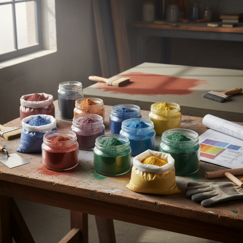 How to Choose China Cheap Concrete Powder Color for Your Project?