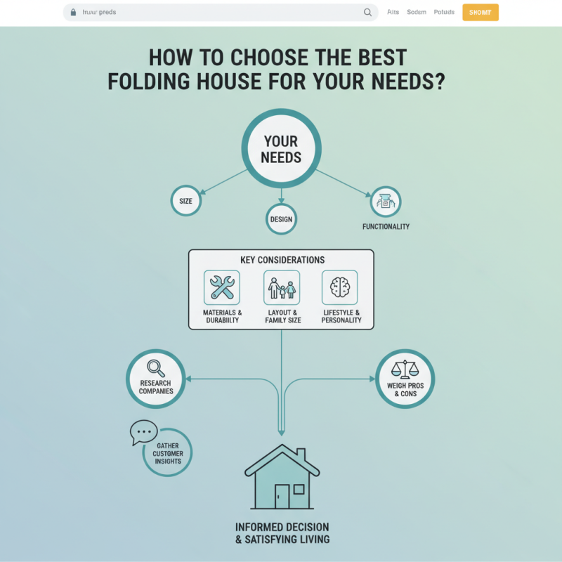 How to Choose the Best Folding House for Your Needs?