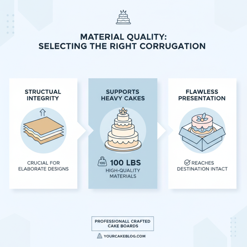 How to Choose the Best Corrugated Cake Board for Your Needs?