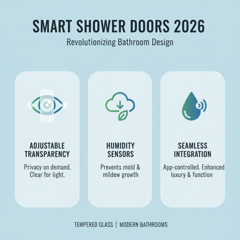 Top Trends in Tempered Glass Shower Doors for 2026?