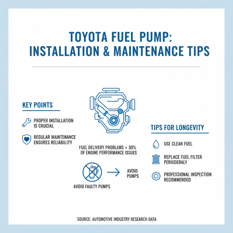 Best Toyota Fuel Pump Solutions for Global Buyers?