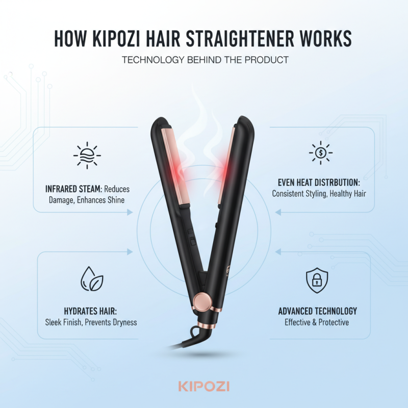 How To Use Kipozi Hair Straightener For Best Results?