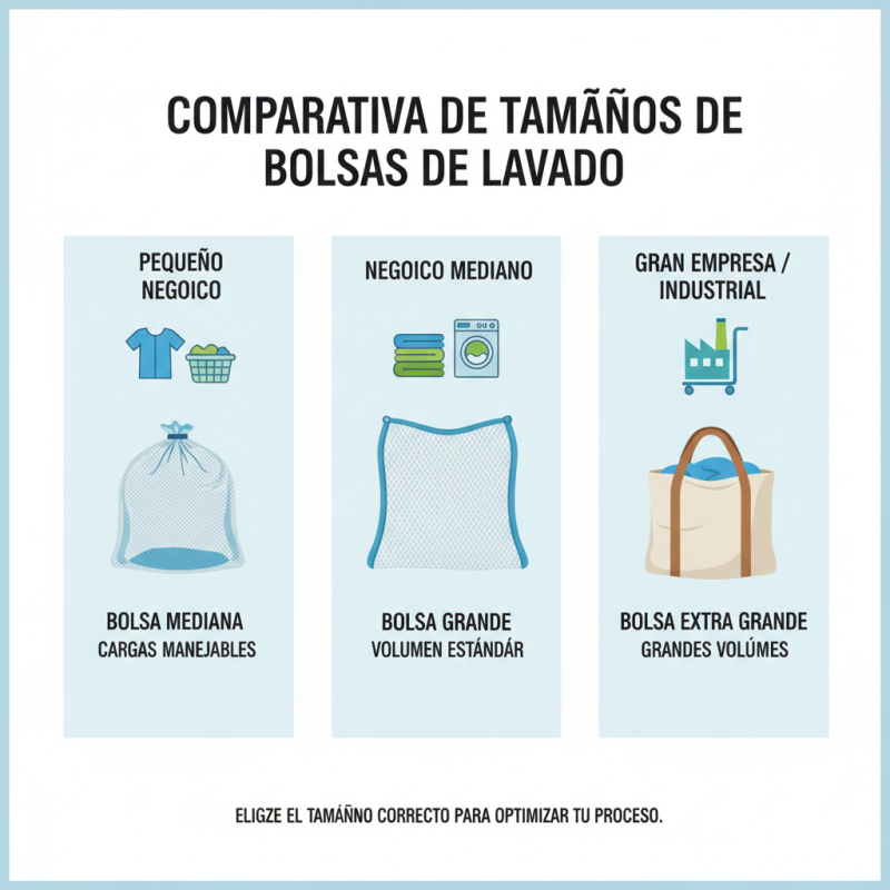 ¿Cómo elegir la mejor Bolsa De Lavado Blanca para tu negocio?