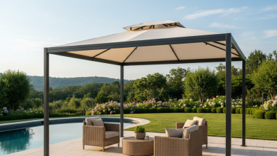 China Best Garden Canopy Options for Global Buyers?