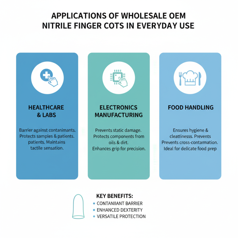 What is Wholesale OEM Nitrile Finger Cots and Their Benefits?