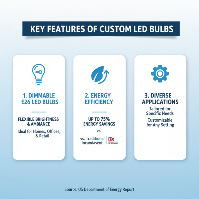 Why Choose High-Quality Custom E26 Base LED Bulb Manufacturers for Your Needs?