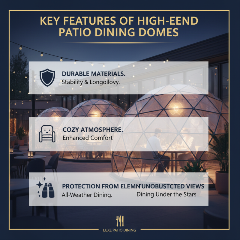 Top Famous High Quality Restaurant Patio Dining Dome Manufacturers Explained?