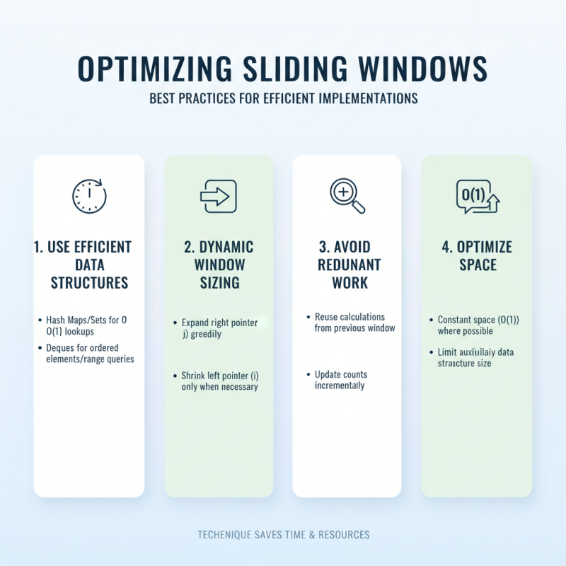 How to Use Sliding Window Technique for Efficient Problem Solving?
