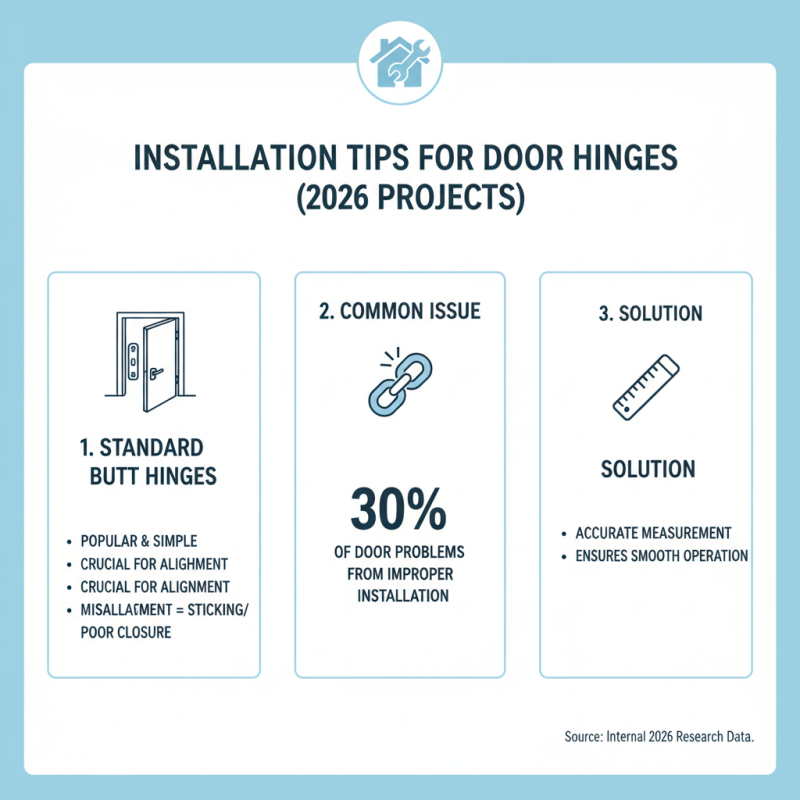 Top Door Hinge Types to Consider for Your 2026 Projects?
