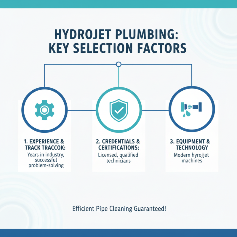 How to Choose the Best Hydrojet Plumbing Services?