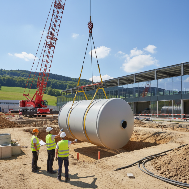 How to Choose the Right Exporters for Custom CE Certification Frp Underground Water Tanks?