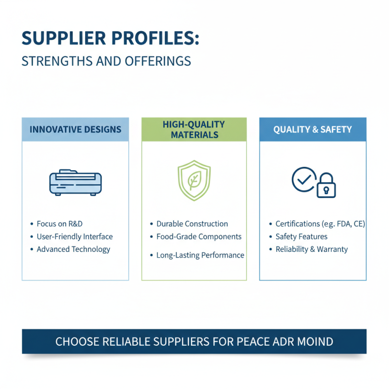 10 Best Custom High-Quality Food Sealer Suppliers for Your Needs?