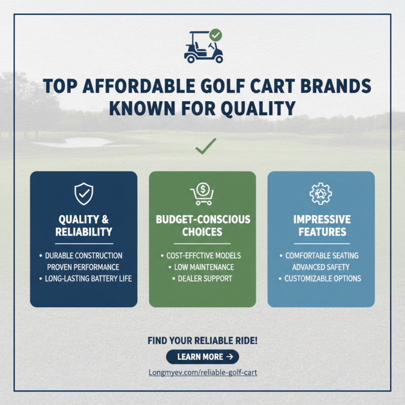 2026 Top Cheap Reliable Golf Cart Quotes for Budget Buyers