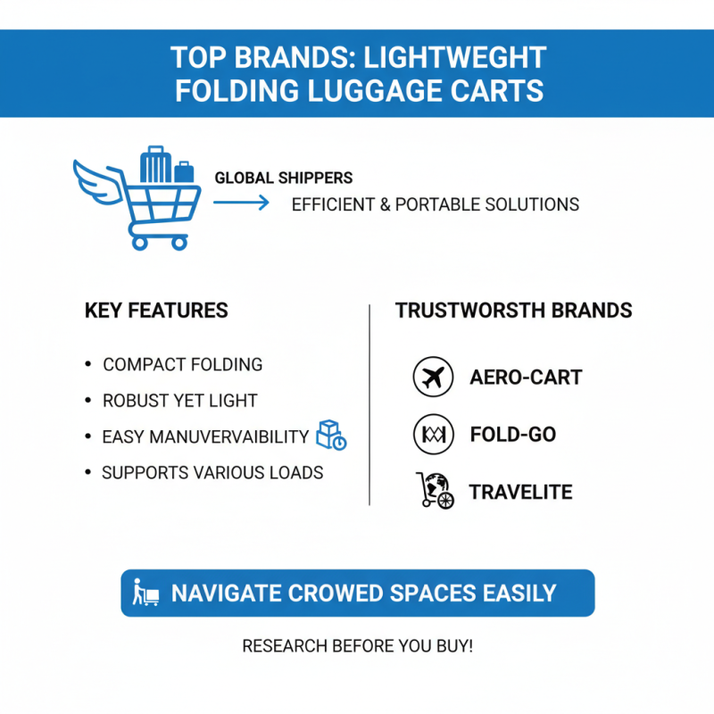 Best Lightweight Folding Luggage Cart for Global Shippers?