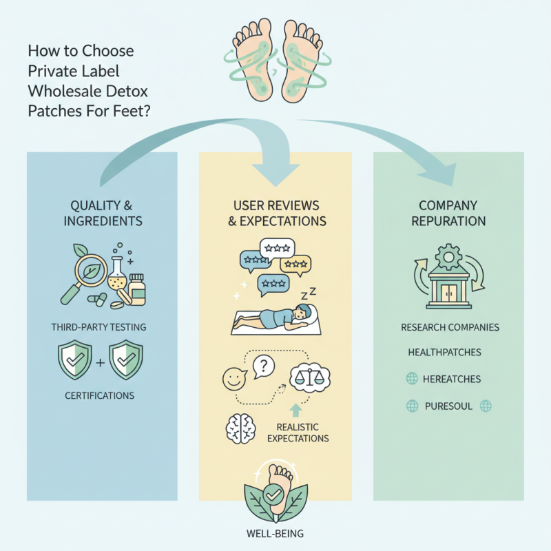 How to Choose Private Label Wholesale Detox Patches For Feet?