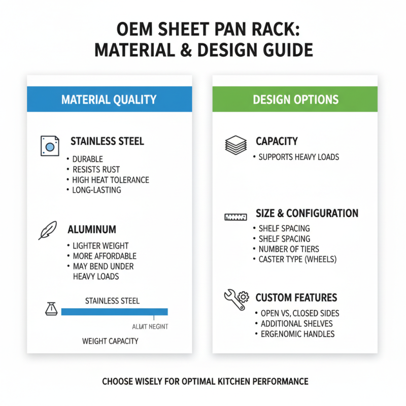 How to Choose the Best Custom OEM Sheet Pan Rack Suppliers?