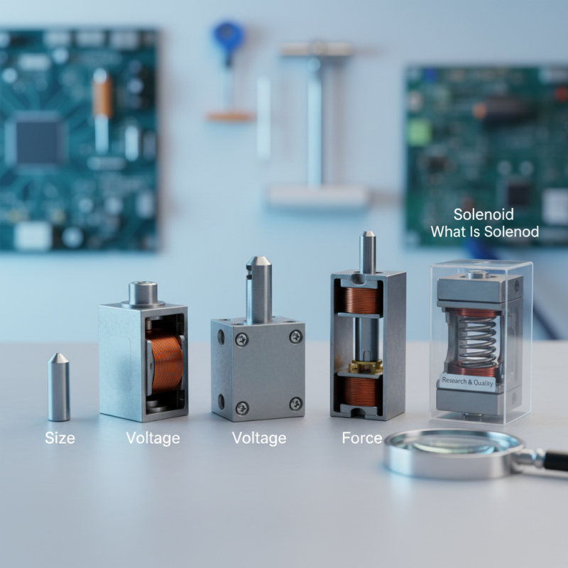 Top 5 Tips for Choosing the Right DC Solenoid for Your Needs?