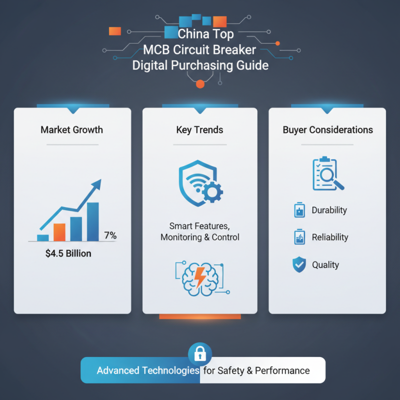 China Top Mcb Circuit Breaker Digital Purchasing Guide?