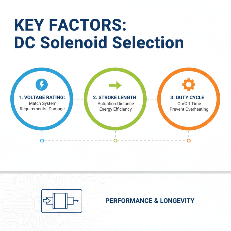 Top 5 Tips for Choosing the Right DC Solenoid for Your Needs?