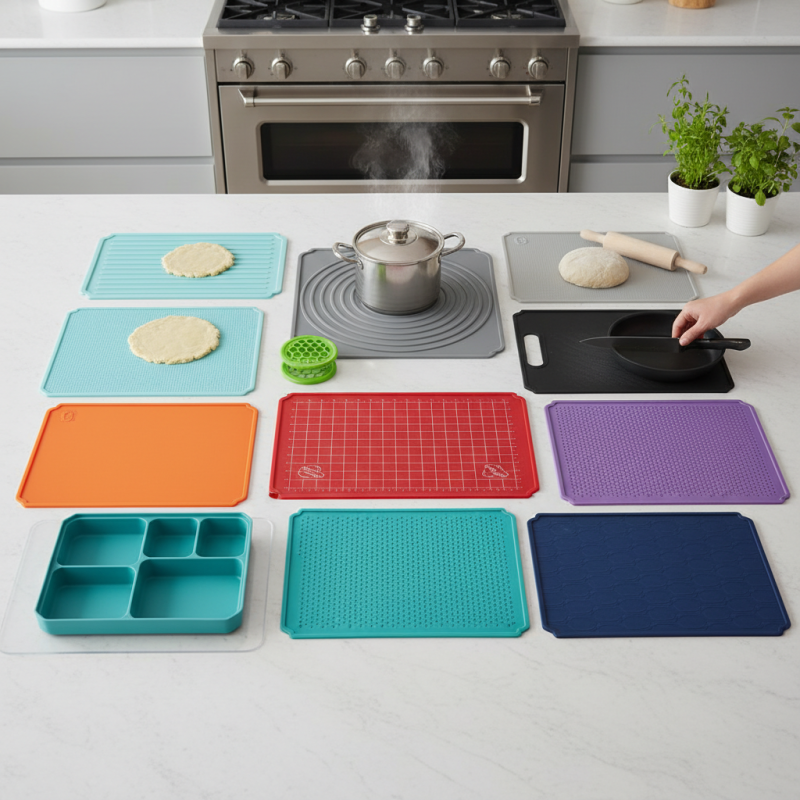 Top 10 Silicone Mats for Versatile Kitchen Use and Durability?