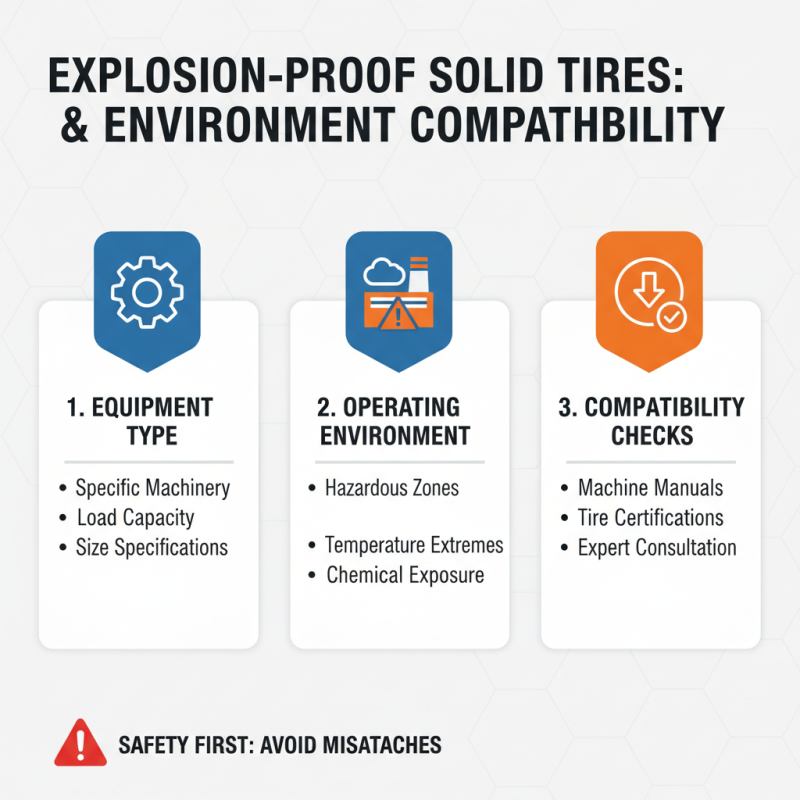 How to Choose Explosion Proof Solid Tires for Safety and Performance?