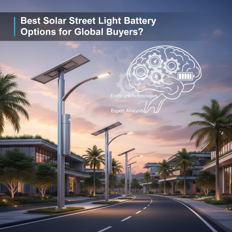 Best Solar Street Light Battery Options for Global Buyers?