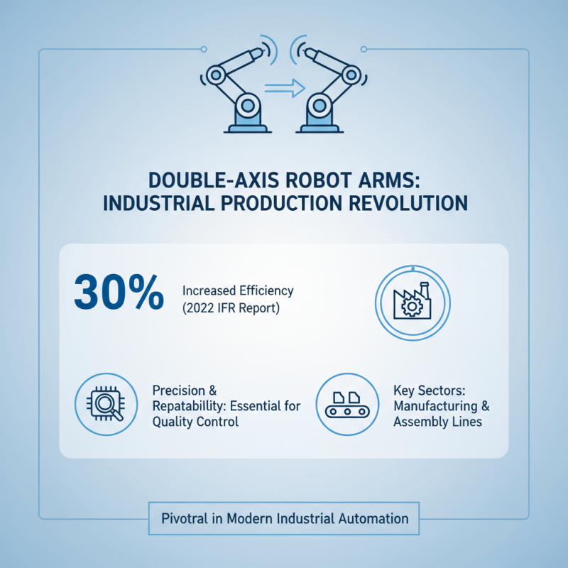 2026 Best Double Axis Robot Arm for Efficient Production?