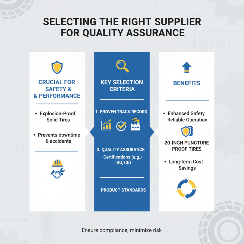 How to Choose Explosion Proof Solid Tires for Safety and Performance?
