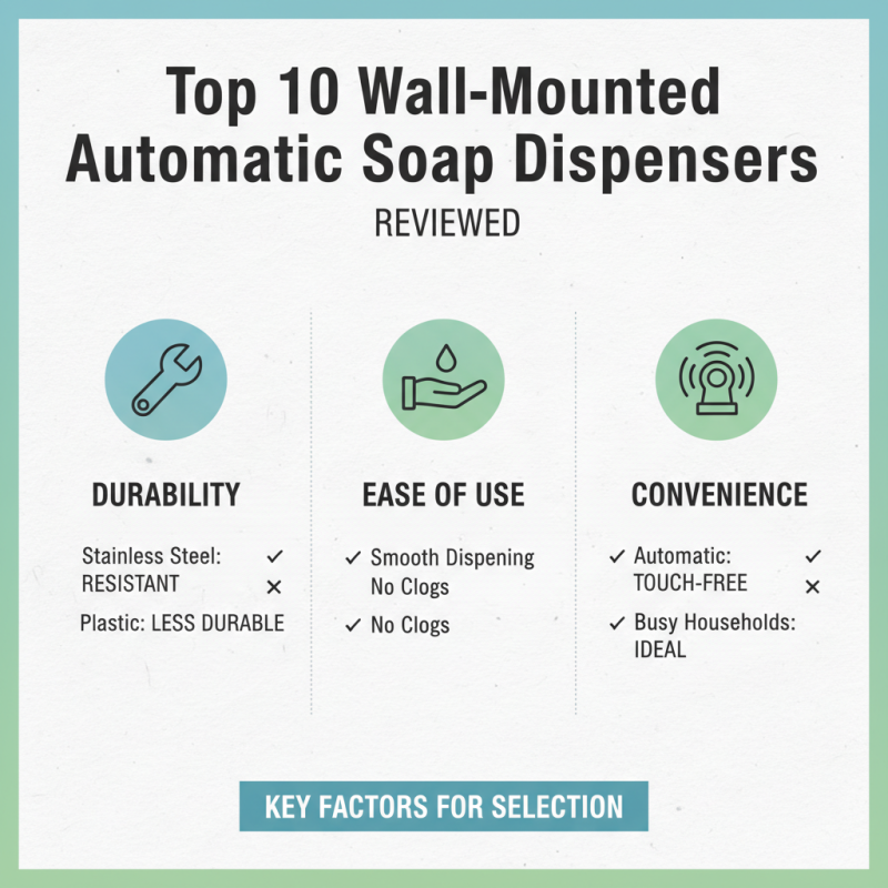 10 Best Wall Mounted Automatic Soap Dispensers for Every Home