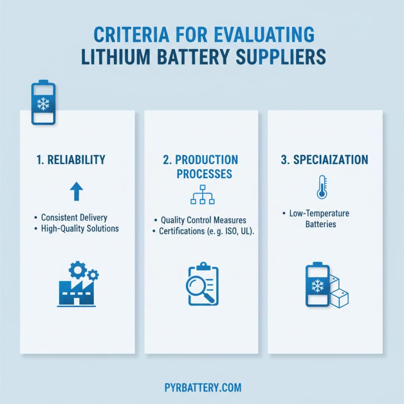 Top Low Temperature Lithium Battery Suppliers in China?