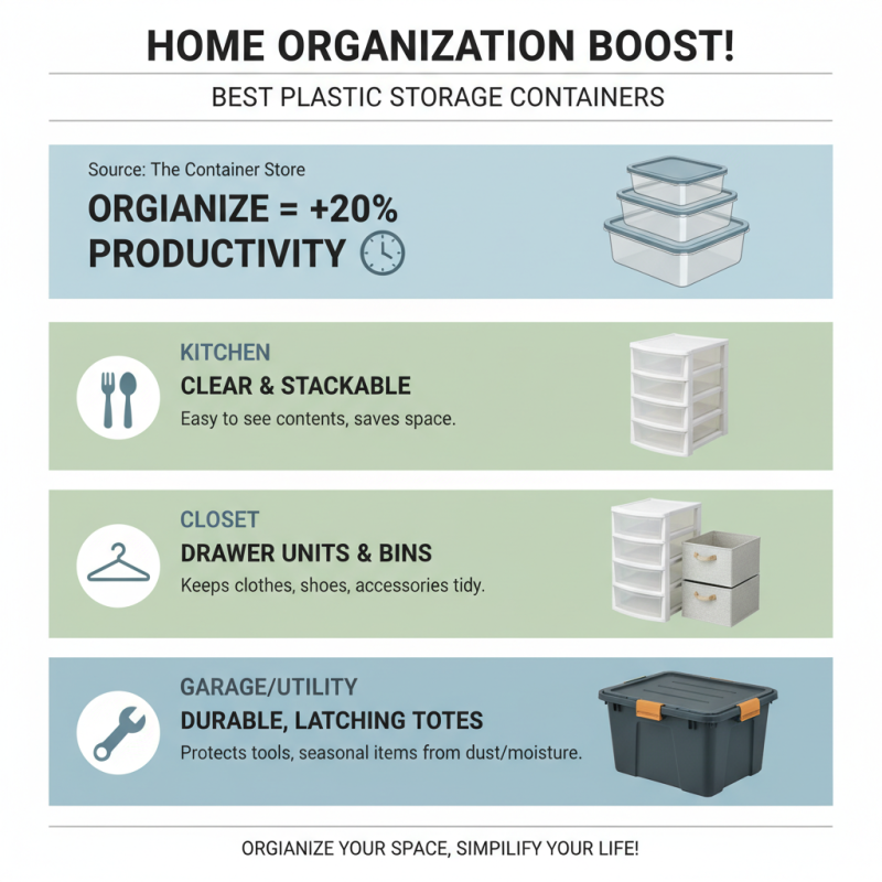 What is the Best Plastic Storage Containers for Organization?