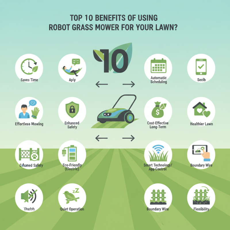 Top 10 Benefits of Using a Robot Grass Mower for Your Lawn?