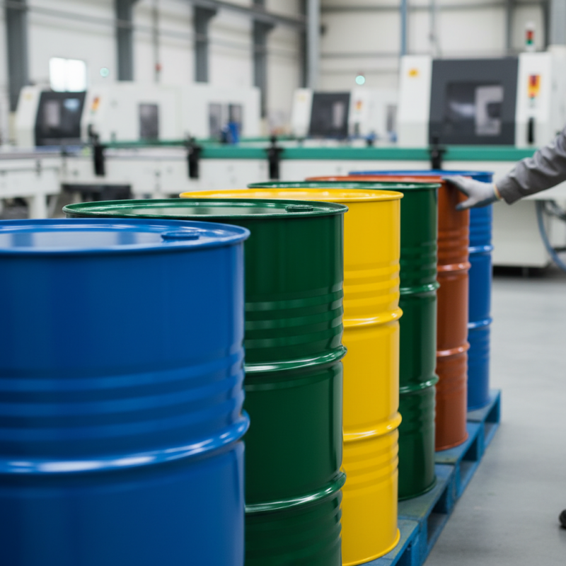 Why Choose an OEM Custom Paint Chemical Drum Manufacturer for Your Business?