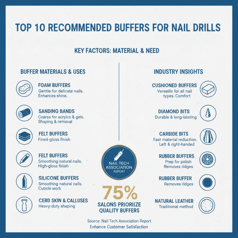 Top 10 Buffers for Nail Drills You Need to Know?