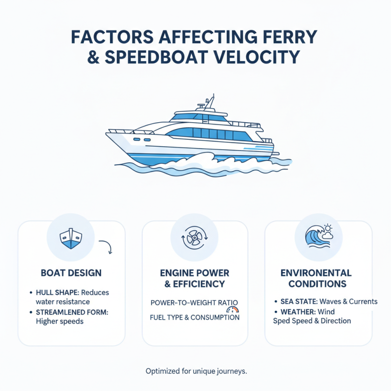 What is the Speed of a Ferry Speed Boat?