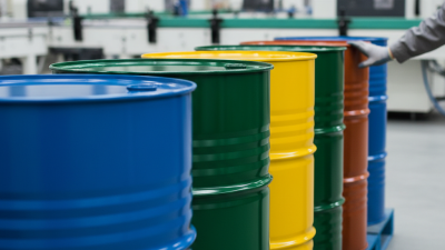 Why Choose an OEM Custom Paint Chemical Drum Manufacturer for Your Business?