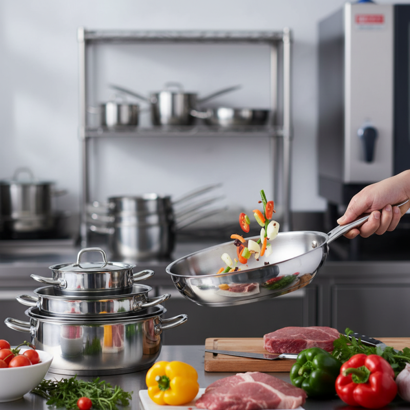 Why Choose Wholesale Buy for 3 Layer Stainless Steel Cookware Service?