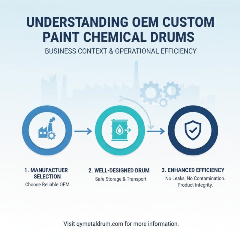 Why Choose an OEM Custom Paint Chemical Drum Manufacturer for Your Business?
