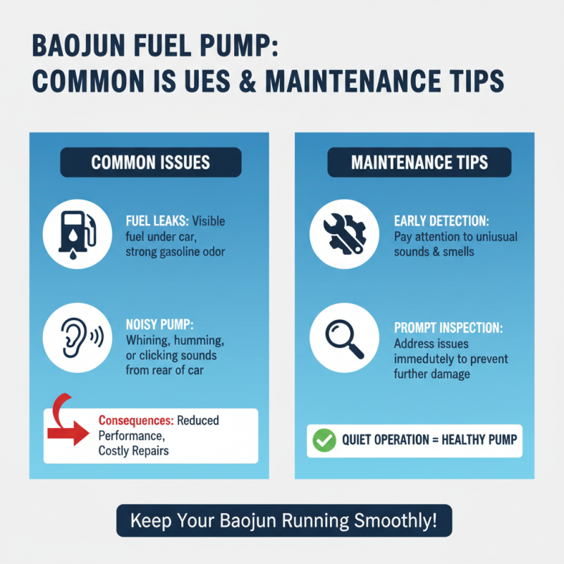 What is Baojun Fuel Pump and How to Choose the Best One?