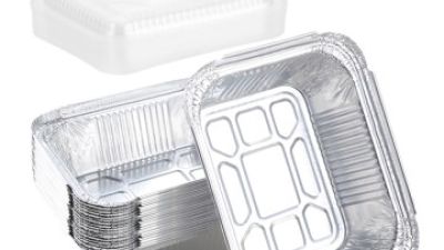 OEM Factory 15.2oz450ml 5.9x4.7 Silver Foil Tray for Lunch Bowl & Frozen Meal Prep (3).jpg