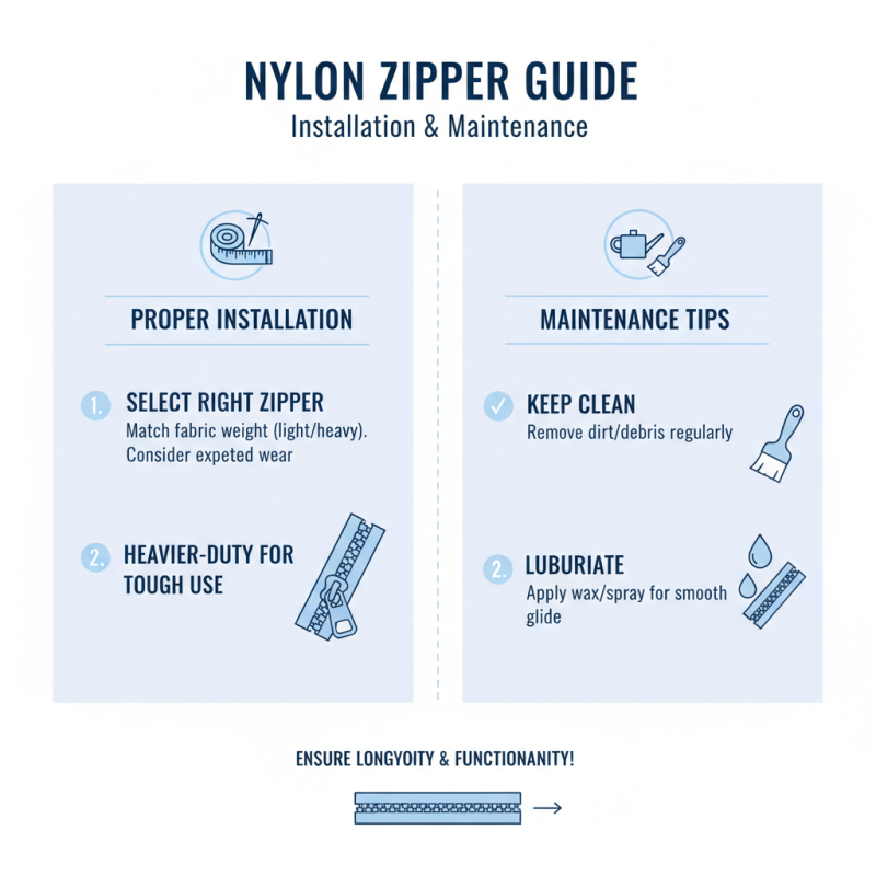 How to Choose the Best Nylon Zipper for Your Project?