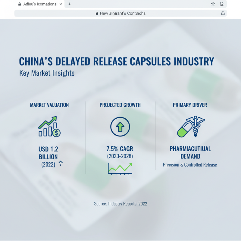 High-Quality China Delayed Release Capsules Factory Industry Overview?