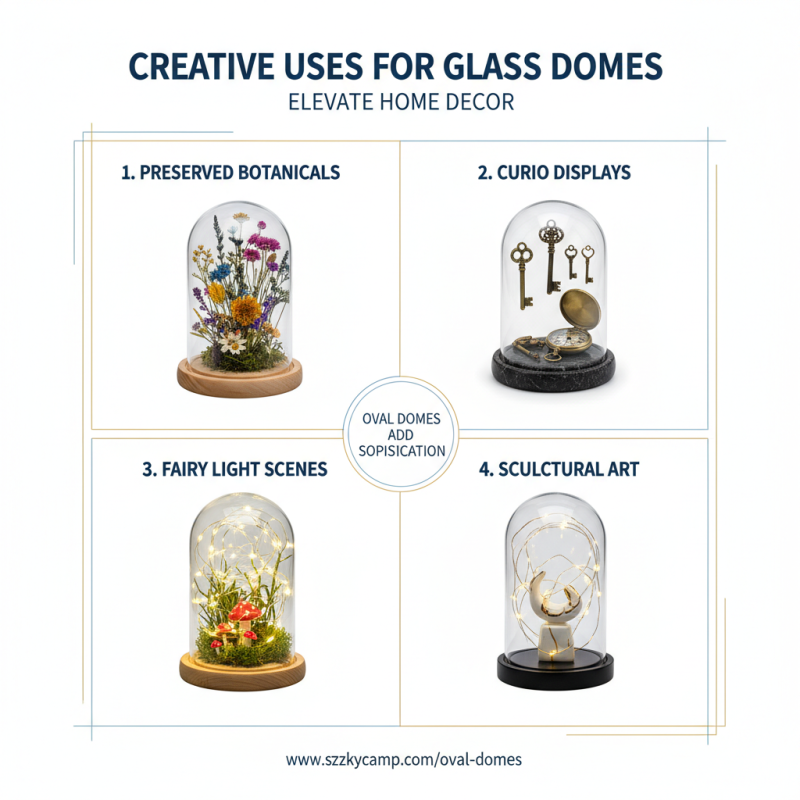 Top Glass Domes Oval for Unique Home Decor Ideas?