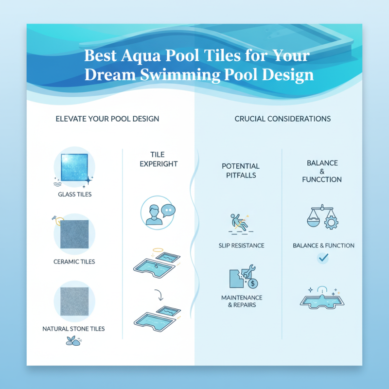 Best Aqua Pool Tiles for Your Dream Swimming Pool Design?