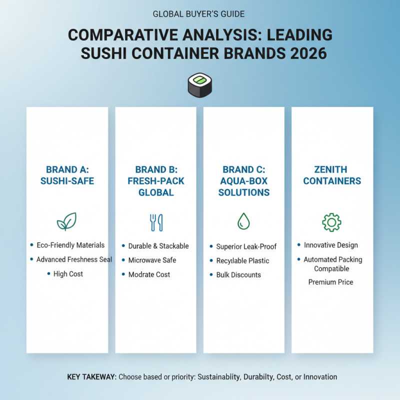 Best Sushi Container Options for Global Buyers in 2026?